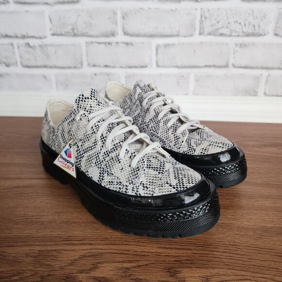 ⭐Converse Chuck 70 National Suede Snake Print Platform Sz 5.5 Mens Shoes A15045C - Picture 2 of 10